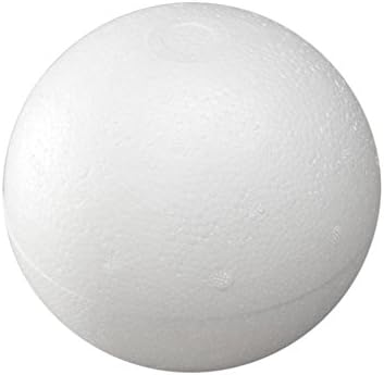 כדור הקצף של Homeford Poly, לבן, 5 אינץ '