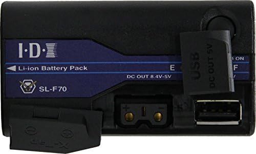 IDX SL-F70 9900MAH 7.2V סוללת סריס L-Sony עם X-TAP & USB