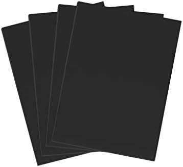 גיליונות קצף של אווה בשחור, 9x12 אינץ ', 6 ממ- עבה במיוחד! נייר קצף מלאכה נהדר