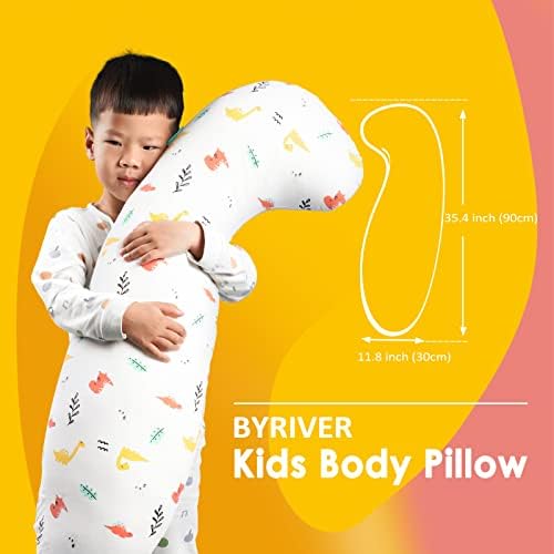 Byriver 32 קווי מתאר מיני כרית גוף קטנה כרית חיבוק כרית לילדים בני נוער בנים בנים, כרית חיבוק צדדית לצד שינה,