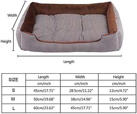 מיטת כלבים מוסט חתולים מחצלות ספה כלב כרית כפולה-תכליתית נוחה כלבי קן כרית בית חורפי/B/80 סמ