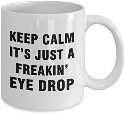 רופא עיניים מצחיק חמוד איסור פרסום מתנות לגברים נשים רפואת עיניים ספל קפה תה כוס-לשמור על קור רוח-אופטיקאי אופטומטריסט