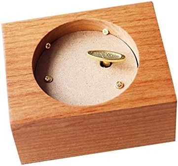 קופסת קופסת מוסיקה מנגנון שעון חרוט מסגרת עץ סגנון קופסה מוזיקלית