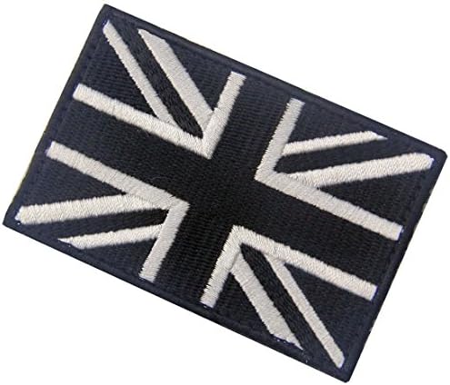איחוד בריטי טקטי ג'ק רקום טלאים דגל אנגליה בריטניה בריטניה המורל המורל האפליקציה אטב וו סמל לולאה