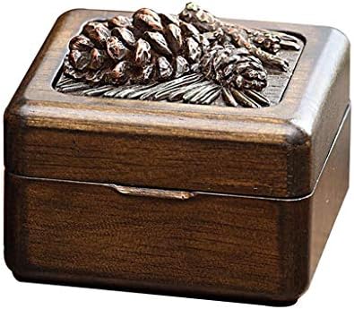 קופסת מתנה מעץ מעץ בעבודת יד Lkyboa ， קופסת מוזיקה מעץ עם יום הולדת לתנועה מוזיקלית של סנקיו