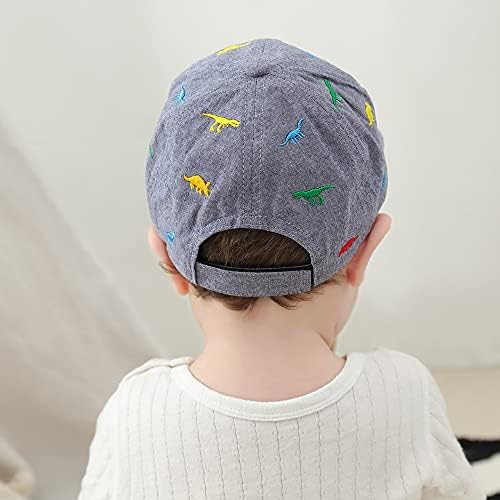 כובע בייסבול של ג'ראג לתינוק לילדות כובעי בייסון בנות פעוטות כובע בייסבול כותנה מתכווננת