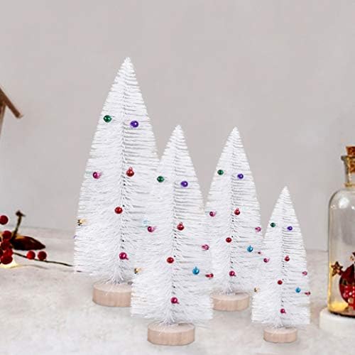עץ עץ אורן מיניאטורי עץ סיסל עצי חג המולד קפה קפה שולחן שולחן שולחן עץ חג המולד טופרים 15 סמ