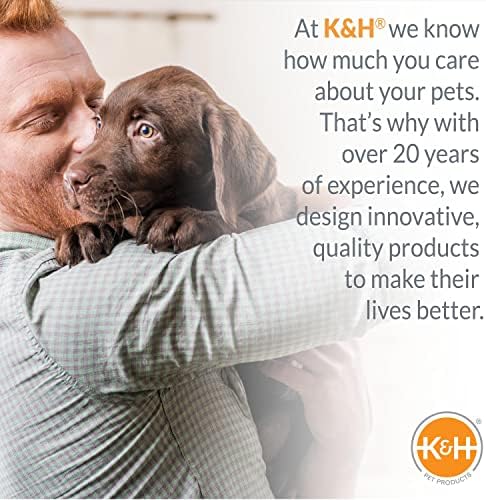 מוצרי חיות מחמד של K&H אורתו מחזקת מיטת כלבים אורטופדית ישנה
