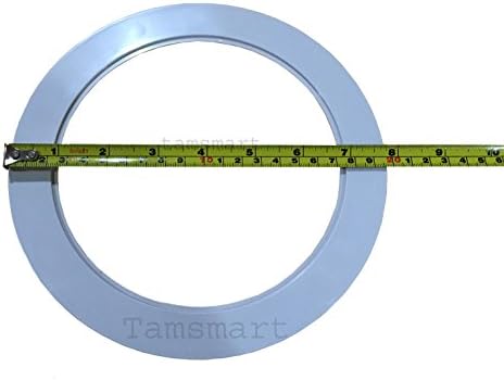 טמסמרט 6 אינץ מעל גודל לבן אור לקצץ טבעת עבור שקוע יכול גדול אור קבועה
