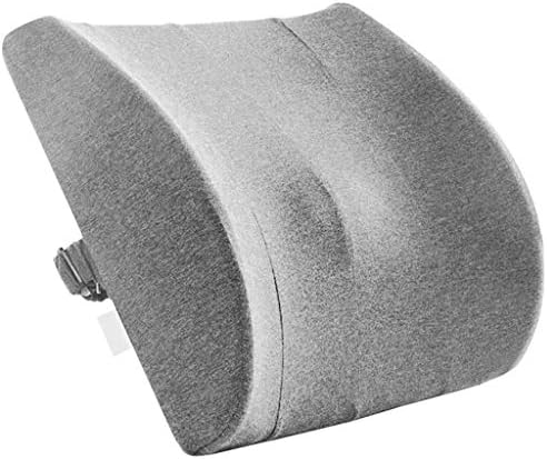 כרית המותנית של Czdyuf כרית תמיכה בכרית תמיכה במושב לרכב או לכיסא משרד קצף זיכרון, הקלה על כאבי גב תחתון, שפר את היציבה שלך