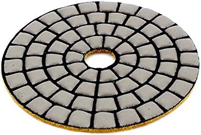 7 יחידות 4 אינץ 'יהלום סופר יהלום יבש כרית ליטוש ארוכות יותר חדים עבור רצפת בטון גרניט דיסק טחינה אגרסיבי