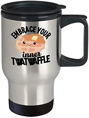 חבק את ספל ה- Twatwaffle הפנימי שלך מתנת איסור פרסום מצחיק לחבר BFF עמיתים לעבודה מתנה כוס 11 או 15 גרם