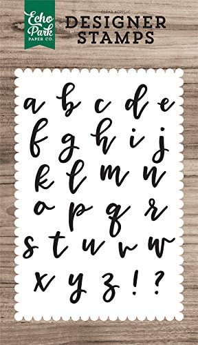 חברת נייר הפארק Echo Andie Alphabet Alphabet 4x6 בול