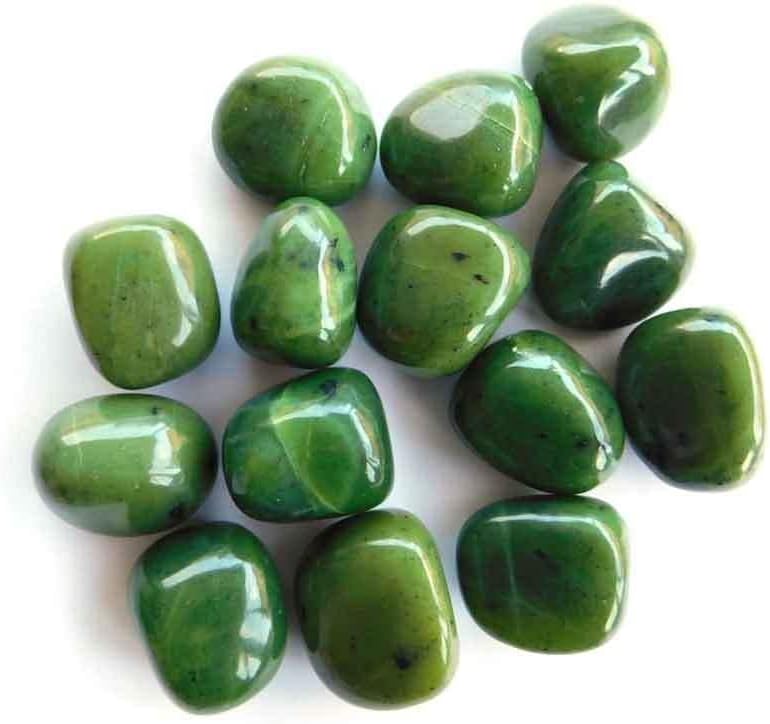 פצ ' אמה יסודות ירוק ירקן מכובס-ריפוי אבן-קריסטל ריפוי 20-25 מ מ