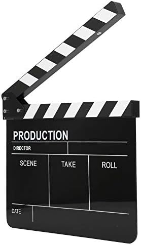 אומיג ' 1 כלי צילום קלפרבורד, 30 על 25 סמ מנהל קלפרבורד אקרילי, כלי צילום מקצועי לסרט פעולה לסרט