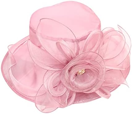 נשים תחרה תחרה רטרו חתונה תה מרתק כובע כלות קצרים שוליים