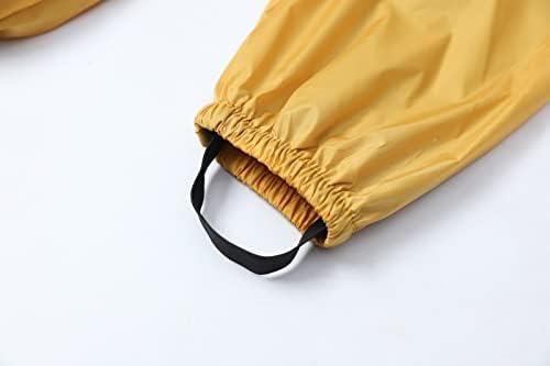 תחתונים לילדים מכנסיים בוץ אטום מים אטומים לרוח גשם בגדים נושמים בנים כפולים הילוך גשם נער נער הילוך