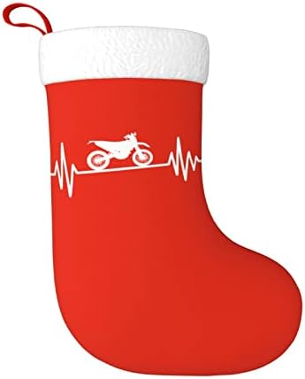 אופני עפר חותכים אופניים פעימות לב כריסטמה גרבי קישוטי עץ חג המולד גרבי חג המולד למסיבות חג חג המולד מתנות
