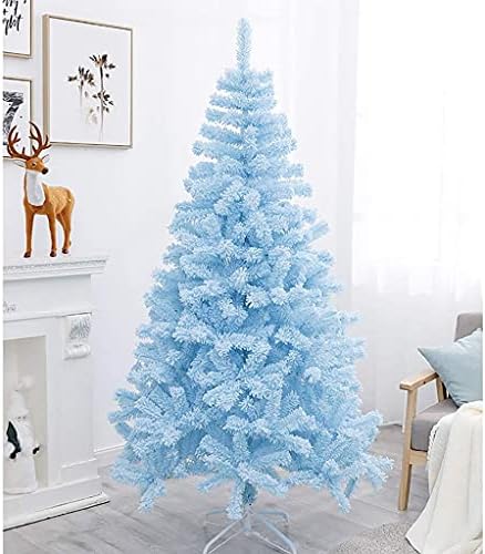 עץ חג המולד של Haieshop קישוט עץ חג המולד מלאכותי עץ חג המולד מלאכותי עץ מתכת מוצק דוכן מקורה קישוט חופשה חיצוני 830
