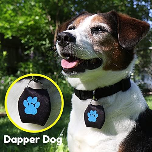 דאפר כלב-כלב תג משתיק עם תג טבעת