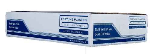 Fortune Plastics Duraliner Xtra-Heavygrade LDPE 56 ליטר פסולת יכולה אניה, חותם כוכב, לבן, 1.1 מיל, 47 x 43