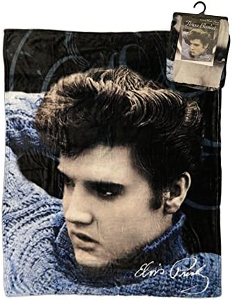מוצרים של Midsouth Elvis שמיכה לזרוק - סוודר כחול