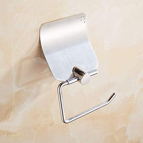 נייר טואלט מחזיק קיר רכוב מדף מגש לשירותים בחדר אמבטיה מלון, אלומיניום מחזיק קיר עם כיסוי מכסה מתכת