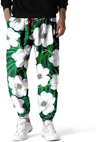 מכנסיים לגברים גברים אביב קיץ מכנסיים מקרית תכליתי צבוע רופף בתוספת גודל מכנסיים אופנה חוף כיס בית
