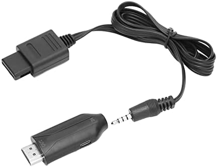 עבור N64 ל- HD Multimedia מתאם מתאם כבל 3 מצבי תצוגה מצבי תצוגה ומנגן ממיר וידאו HD עם אביזרי כבל חשמל