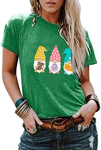 קיץ חולצות חולצות לנשים טרנדי מזדמן שיפוע לנשימה ארוך שרוול כיכר צוואר חמוד כושר רופף