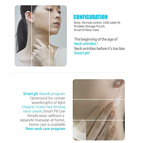 טיפול בצוואר SmartFit 4 שבועות תוכנית בית עור מכשיר יופי עצמי ORS-2013SMF
