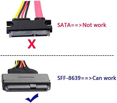 JSER SFF-8639 NVME U.2 ל- NGFF M.2 M-KEY PCIE מתאם SSD ללוח הראשי החלף את Intel SSD 750 P3600 P3700