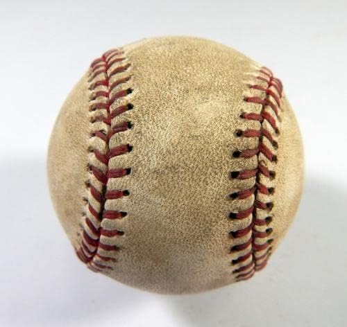 2021 מילווקי ברוארס פיראטים משחק השתמש בבייסבול ברט אנדרסון רודולפו קסטרו - משחק MLB נעשה שימוש בייסבול