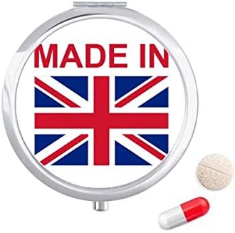 תוצרת בריטניה המדינה אהבת גלולת מקרה כיס רפואת אחסון תיבת מיכל מתקן