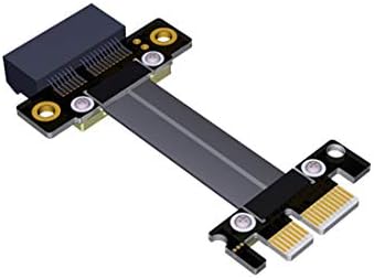 כרטיס ADT-Link Riser PCI Express PCIE 3.0 X1 כריית גרפיקה כרטיס סרט תוסף כבל 180 שטוח במהירות גבוהה PCI-E 1X 16X