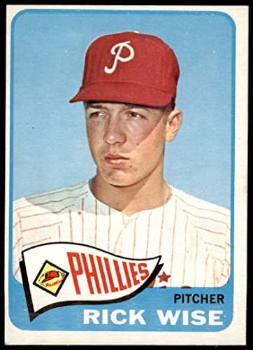 1965 Topps 322 Rick Wise Philadelphia Phillies VG/Ex Phillies