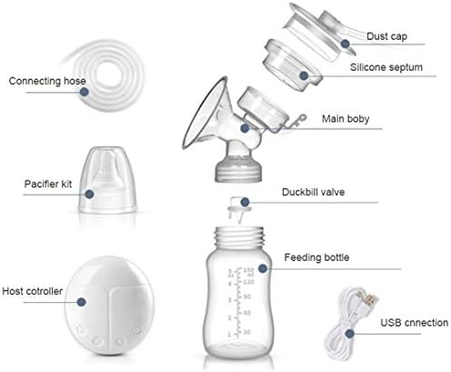 חשמלי משאבת חלב חזק הנקה טבעי תפס חלב בקבוק האכלה חינם