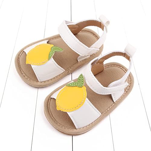 נעלי תינוק גומי בקיץ סנדלים ללא החלקה בנים בנות יחידות רכות הולכות בנות תינוקות נצנצים