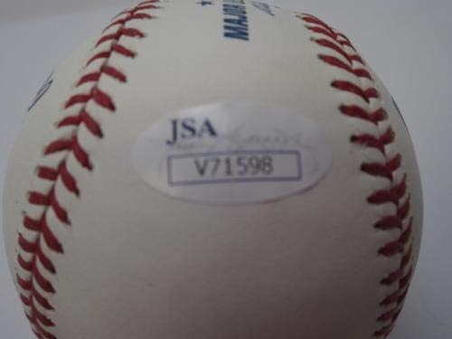 פרנק רובינסון קליבלנד אינדיאנים חתמו על בייסבול רומלב רשמי JSA - כדורי חתימה