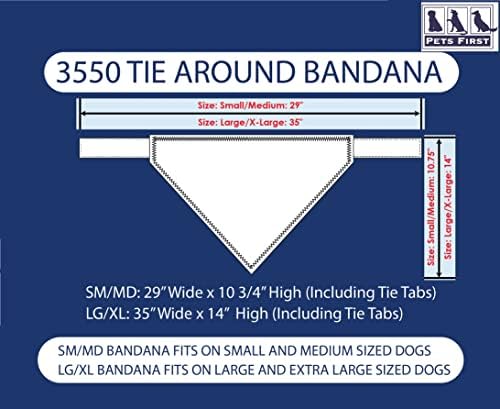 חיות מחמד ראשונות MLB בניו יורק ינקי עניבה בנדנה, גדולה/X-גדולה. כלב צעיף בנדנה לכלב כלב חתול לחיות מחמד. יום המשחק