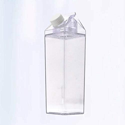 קבילוק קפה שמנת מיכל זכוכית שמנת כד 500 מ ל קרטון מים בקבוק מים כוס ברור שקוף פלסטיק ריק לשתות מיכל 1 יחידות קפה שמנת