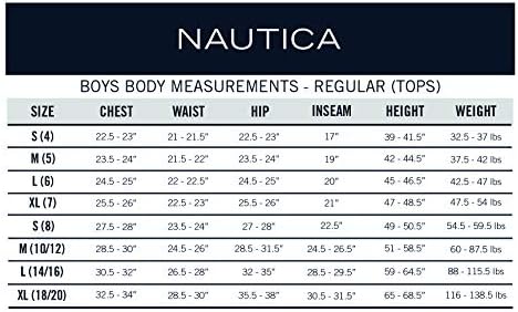 חולצת טריקו של ביצועי שרוול קצרים של Nautica Big Boys