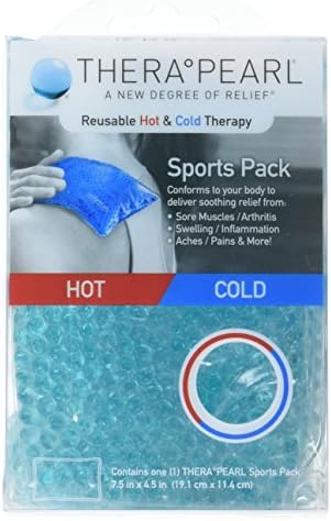 TheraPearl שימוש חוזר לטיפול חם וקור חבילת ספורט - 1 כל אחד, חבילה של 2