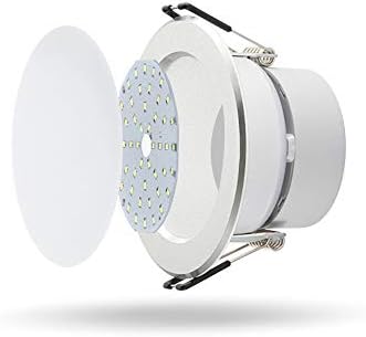 OKLUCK ULTRA-DISHIN NO STROBE ULTRA SLIM עגול LED אורות תקרה שקועים אלומיניום אנרגיה חיסכון תקרה תקרה עיצוב בית 3W LED LED
