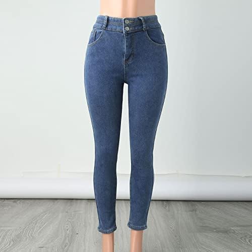 ז 'אן מכנסיים לנשים בתוספת חורף גבוהה מותן ג' ינס נשים של בשר רזה רזה תלמיד תכליתי חותלות מושלם במעונות
