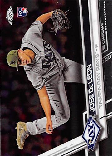 עדכון כרום Topps 2017 HMT14 Jose de Leon Tampa Bay Rays Card Baseball Card
