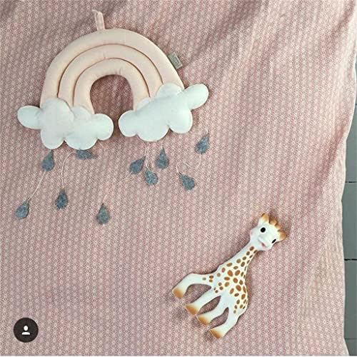 MXiaoxia קשת גשם קישוט ענן ענן קיר חדר תינוקות תלוי ילדים קישוט ילדים אביזרים לחדר