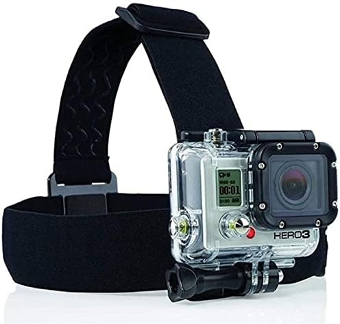 Navitech 8 ב 1 ערכת משולבת אביזר מצלמת פעולה עם מארז אדום - תואם למצלמת פעולה של KitVision 4K