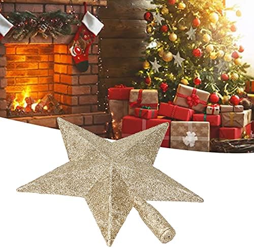 טופר עץ כוכב חג המולד, טופר עץ חג המולד של מיני כוכב, עץ עץ חג המולד קטן ומפץ עץ עץ עץ עץ עץ לחג עץ כוכב טופר מעוטר משקל