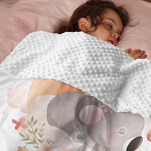 שם מותאם אישית קואלה שמיכה לתינוק - נעים וייחודי - שמיכה רכה וייחודית של קואלה -נושא. התאם אישית עם הטקסט שלך